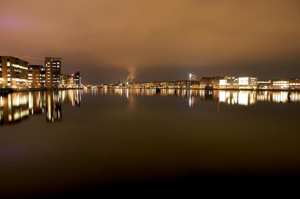 Copenhagen Water at Night