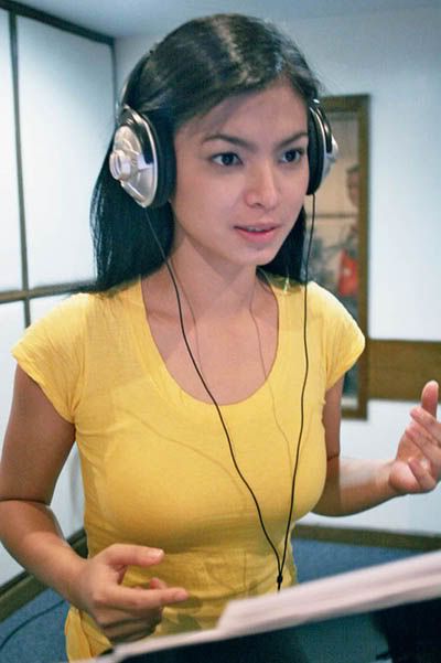 Home Angel Locsin in yellow
