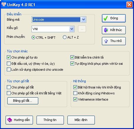 Dowload UniKey 4.0-UniKey 4.0 -Bộ gõ tiếng việt miễn phí Dowload UniKey 4.0-UniKey 4.0 -Bộ gõ tiếng việt miễn phí