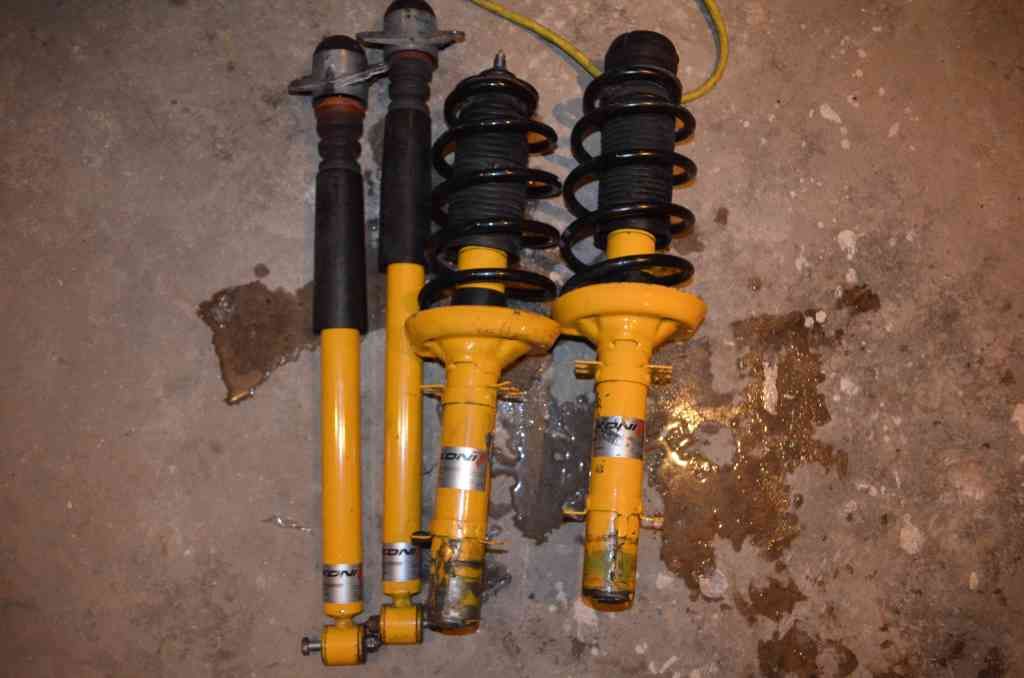 Koni yellow adjustable shocks VW Vortex Volkswagen Forum