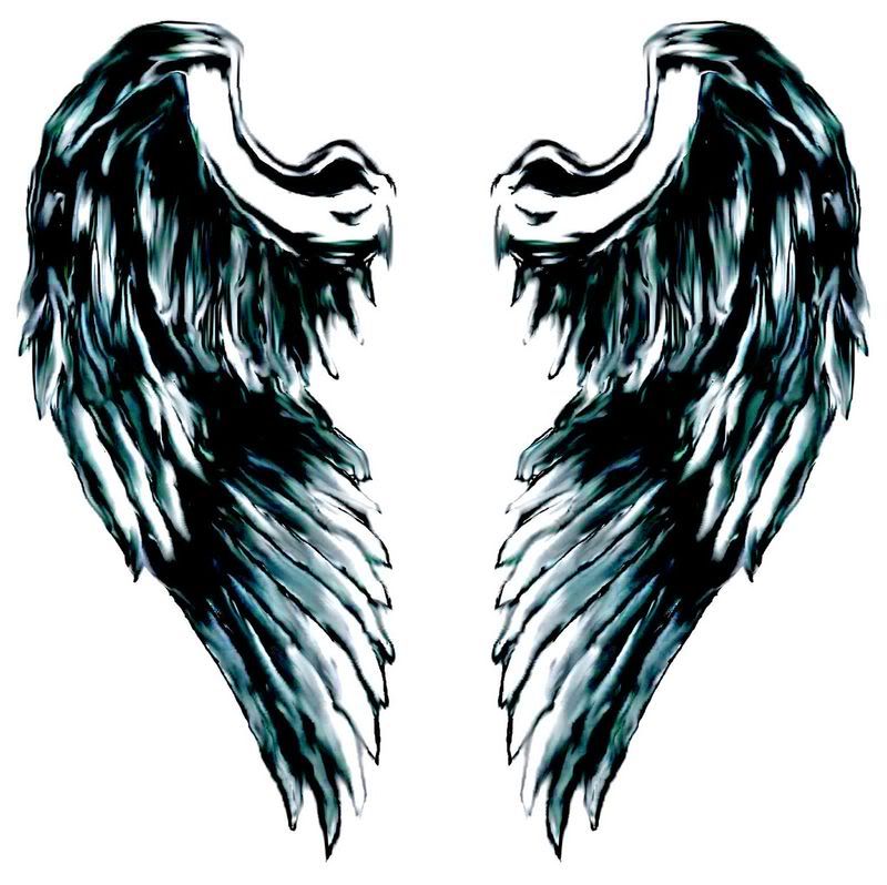 More great angel wings tattoo designs and ideas.