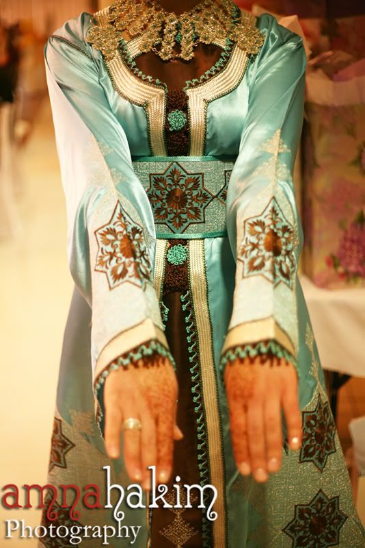 Elaborate Moroccan Wedding Kaftan