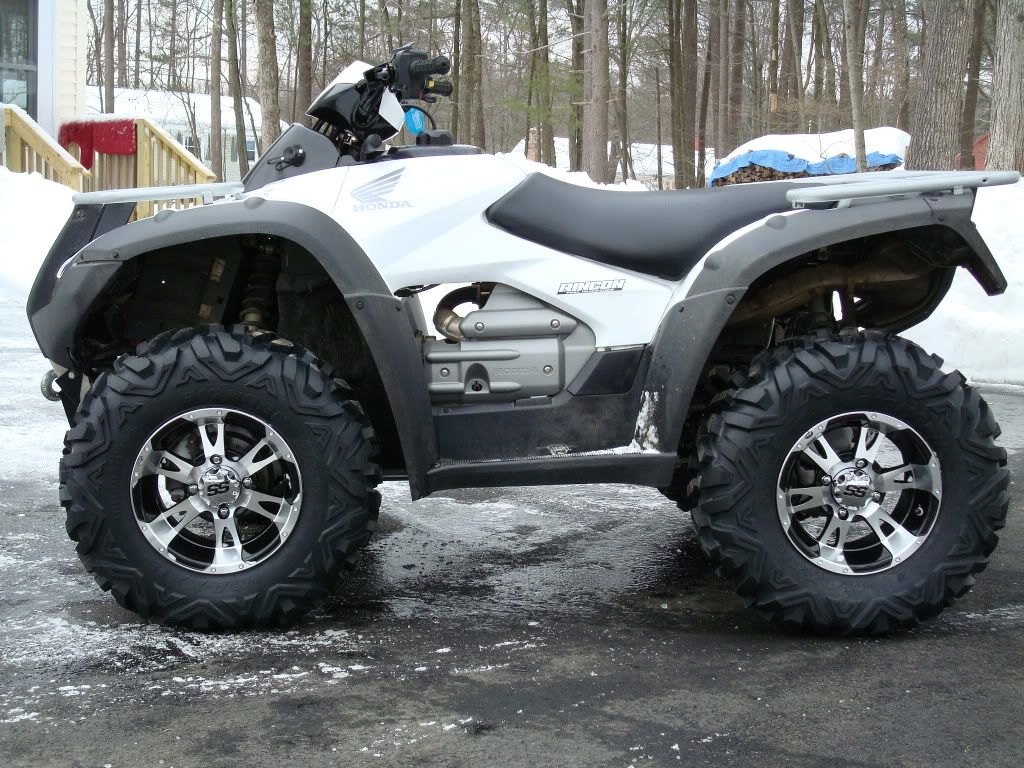 new tires and wheels (Pics) Honda Rincon Forum RinconRiders Honda