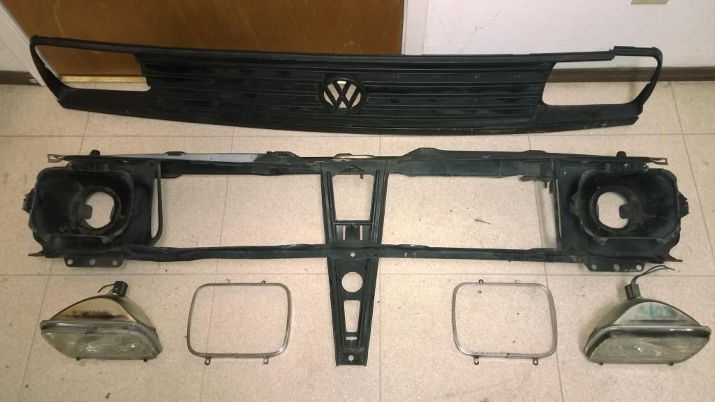 Fs Mk2 westmorland front end core support, grill and lights VW