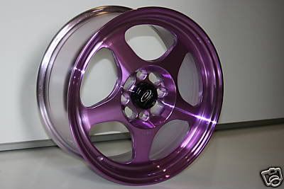 Purple honda civic wheels #6