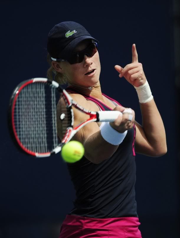 1st R - Samantha Stosur beat Ai Sugiyama Pictures, Images and Photos