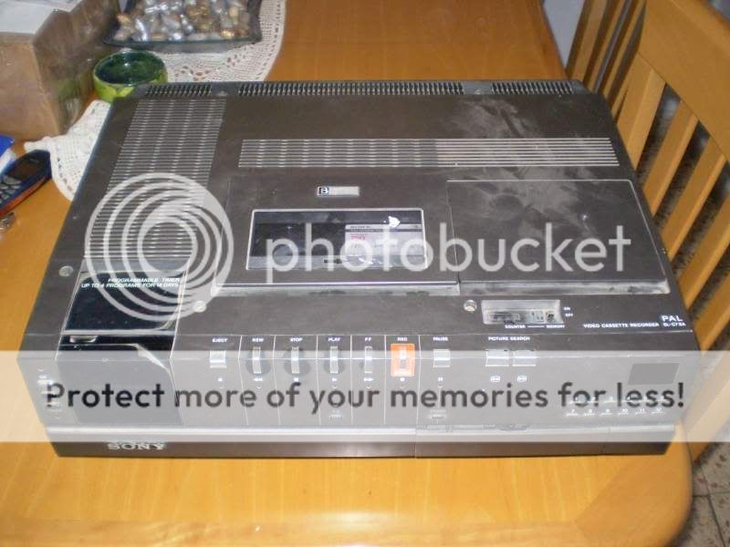 Sony Betamax SL C7 SA VTR Video tape recorder 1